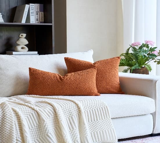 Knit Jacquard Velvet Cushion Cover 2
